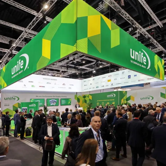 Messegeschehen auf der InnoTrans 2022