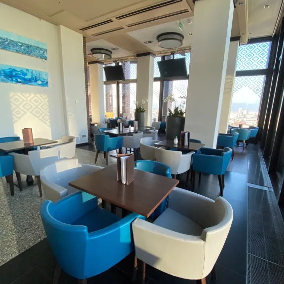 Bestuhlung Panoramacafé Panoramapunkt