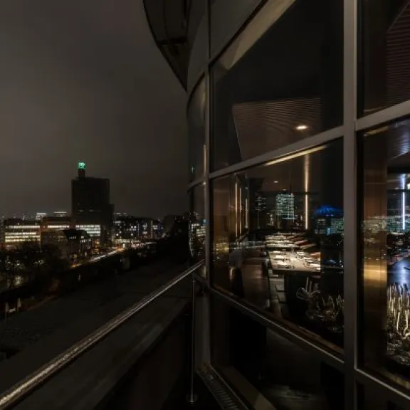 Fine Dining im Hmmel über Berlin