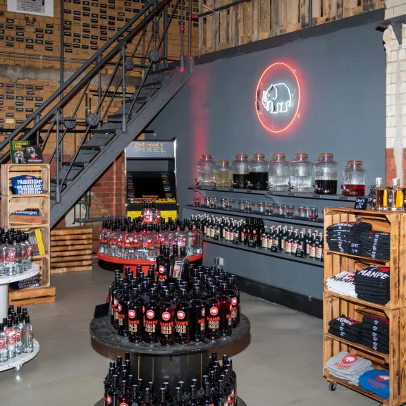 Meeting Guide Berlin, MAMPE Manufaktur, Aufgang zur Ebene 2