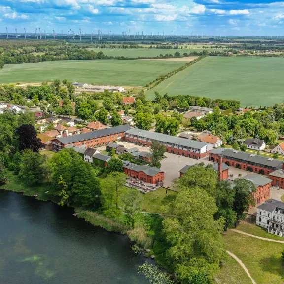 Landgut Stober Luftaufnahme