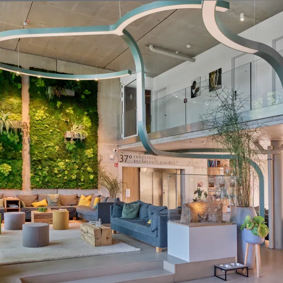 Lobby Landgut Stober