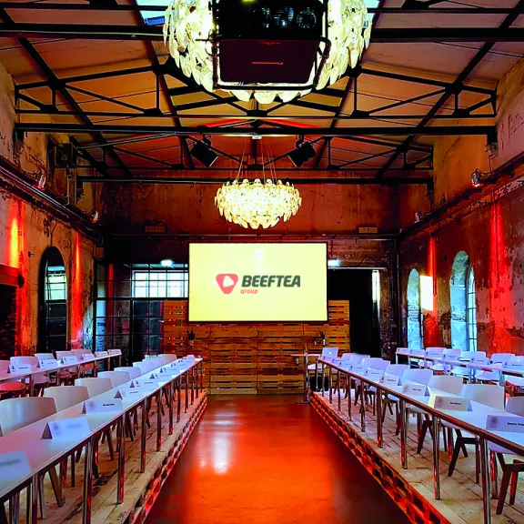 Raumgestaltung BEEFTEA