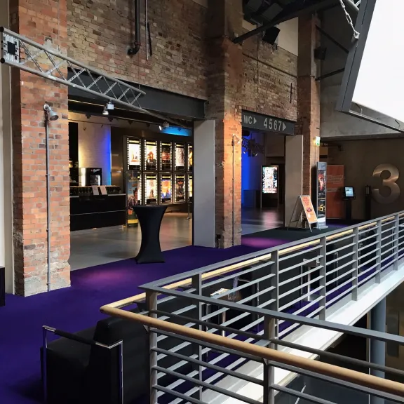 Kino in der Kulturbrauerei, Foyer Obergeschoss