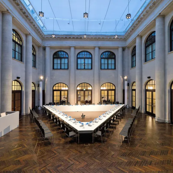 Meetings in the Historic Cash Hall