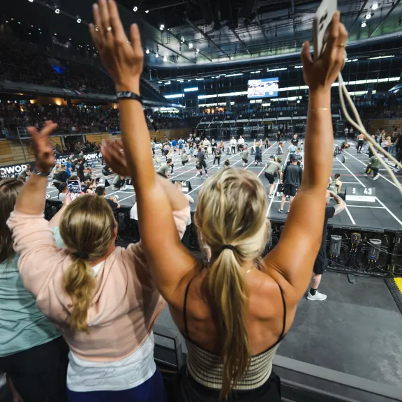 Cross Fit in der Max-Schmeling-Halle
