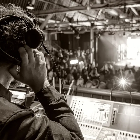 Technische Betreuung BUNTE New Faces Awards 2025