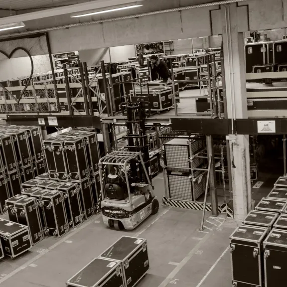 PAM/events Lager für Veranstaltungstechnik in Berlin Reinickendorf