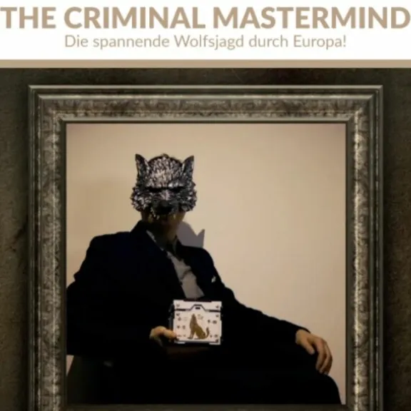 Remote Teambuilding Berlin Escape Game Maske Wolf Criminal Matermind