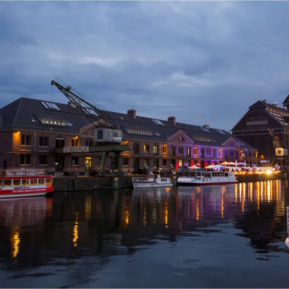 Hafenansicht des WECC