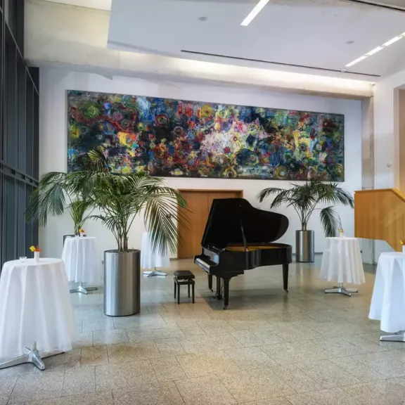 Sicht aufs Auditorium