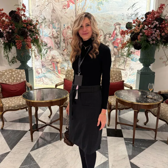 Daniela Brauch auf der MasterClass von Nadine Metgenberg im 4-Jahreszeiten in Hamburg