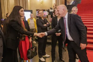 Press conference marking the start of Berlin Freedom Week at the Rotes Rathaus