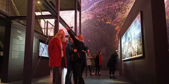 BCO Team exploring Yadegar Asisi’s 360° panorama at Pergamonmuseum