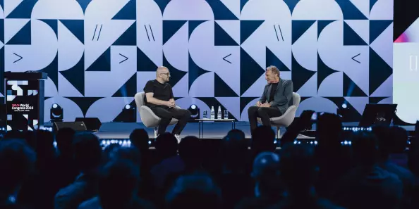 WeAreDevelopers World Congress 2023 Opening Keynote with Sead Ahmetovic and Sir Tim Berners-Lee