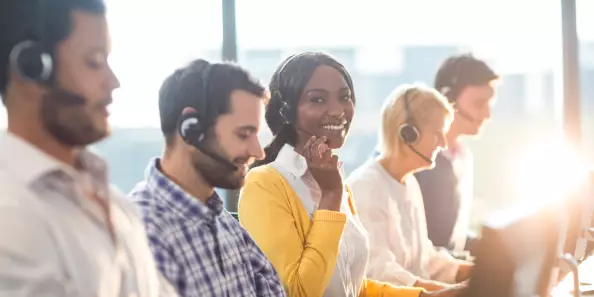 Call Center Mitarbeiter 