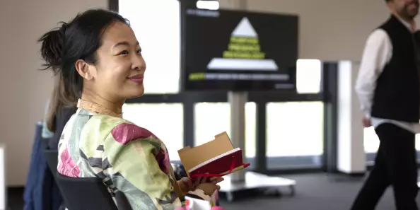 BESTIVAL Masterclass 2024 INNOVATION, Workshop Felix Rundel Tag 1, Teilnehmerin