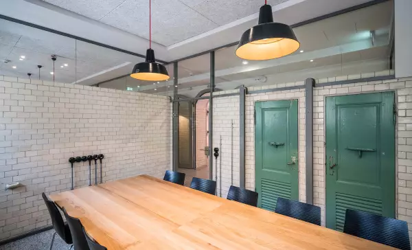 Services Berlin Convention Office Conference rooms in Berlin - conference room with table, chairs in historical bath