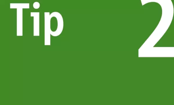 Tip 2 for sustainable event planning