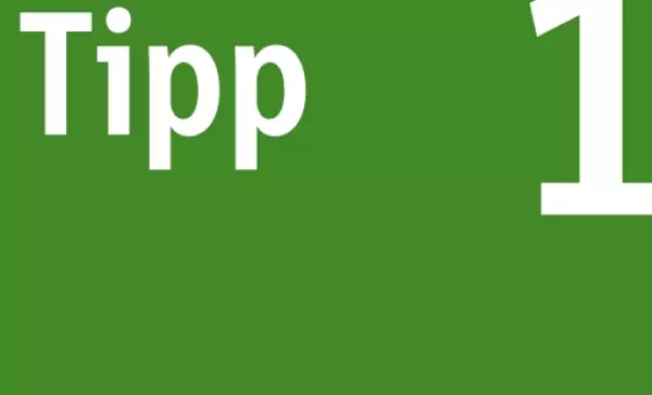 Tipp 1 für die nachhaltige Veranstaltungsplanung 