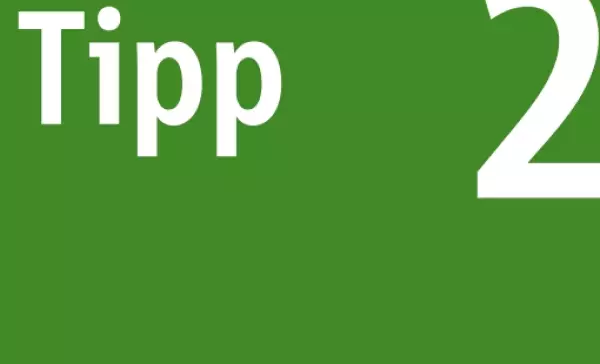 Tipp 2 für die nachhaltige Veranstaltungsplanung