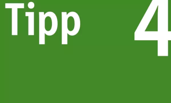 Tipp 4 für die nachhaltige Veranstaltungsplanung