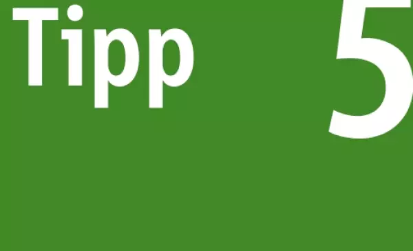 Tipp 5 für die nachhaltige Veranstaltungsplanung