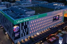 Uber Eats Music Hall Außenansicht 