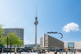 memox Berlin Alexanderplatz Standort