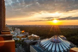 Meeting Guide Berlin Blick von der Terasse des Panoramapunkt am Potsdamer Platz