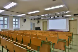 Hörsaal der MEET+CHANGE Location Interkulturelles Zentrum