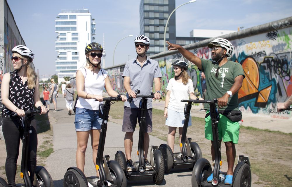 City Segway Tour and Fat Tire Tours at the East Side Gallery on Segways