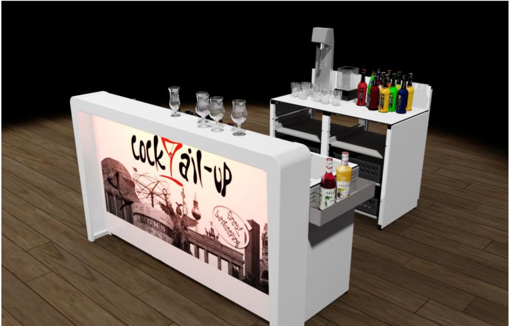 Mobile Bar of the service partner Cocktail Up 