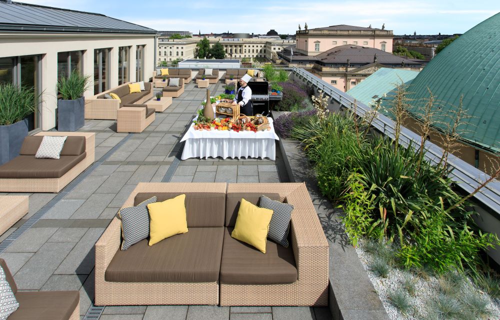 Event Rooftop Terrace Hotel de Rome