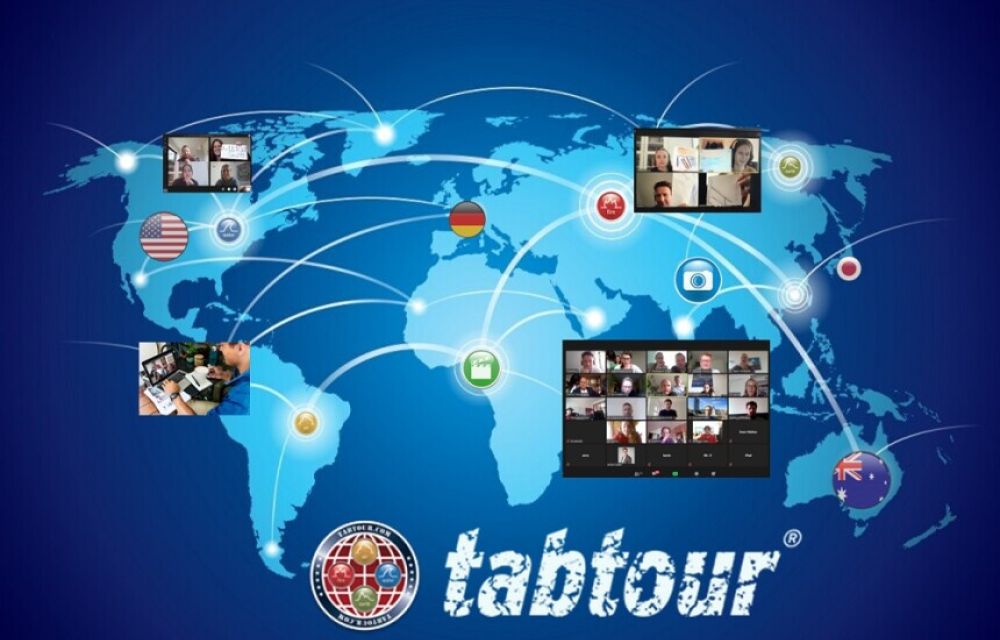 Remote Teambuilding Berlin tabtour Event Weltkarte Online