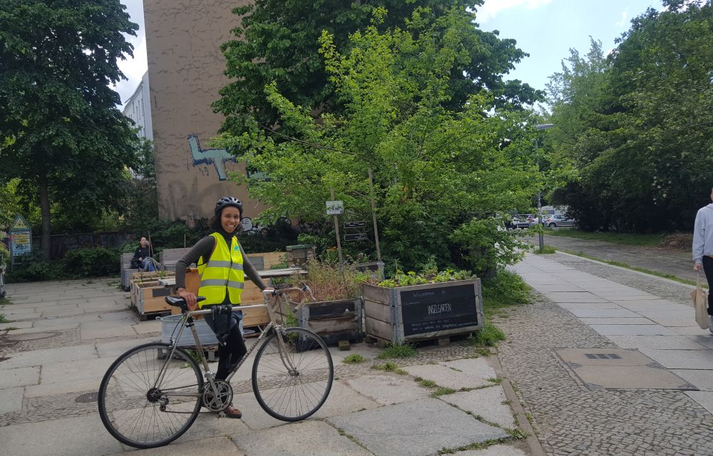 Berlins nachhaltige Zukunft mit dem Rad entdecken.