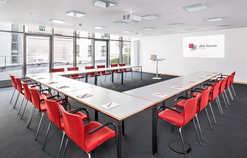 Conference room of the dbb forum berlin