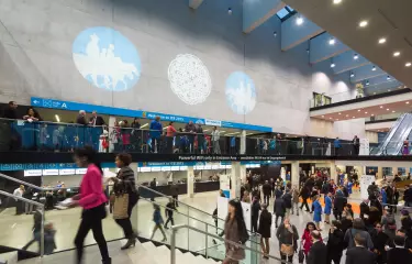 Entrance foyer CityCube Berlin