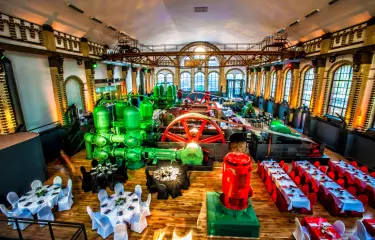 Meeting Guide Berlin, Eventlocation Wasserwerk, Dinner Set Up