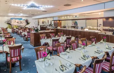 Breakfast room Bel Air Hollywood Media Hotel