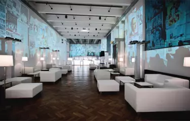 Meeting Guide Berlin, Eventausstattung, Eventwide Berlin, Loungemöbel weiß