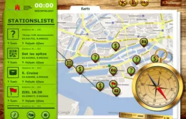 Meeting Guide Berlin, Incentive mit Vario Event, Stationsliste der iPad Ralley