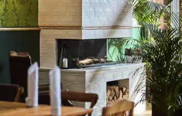 Meeting Guide Berlin Arminiusmarkthalle Kamin - Pop Up