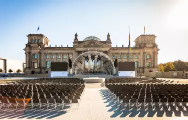 Reichstag with seating