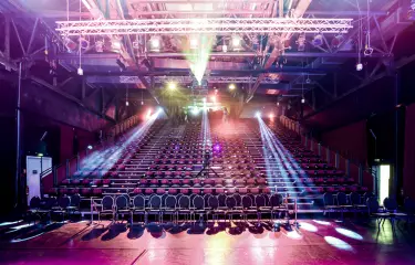 Das Studio im vierten Stock