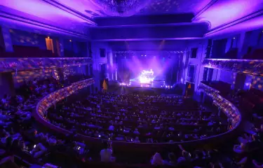 Bühnenshow zur Fashion Week