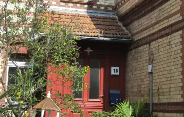 Friedenau, Niedstraße 13, ehem. Günter Grass-Wohnhaus von 1963-1996