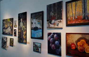 Berlin, Blick in eine der über 600 Galerien, die es in der Stadt gibt.