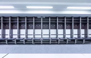 Sportlerumkleiden im Olympiastadion Berlin