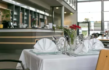 Gastronomie im ADAC Fahrsicherheitszentrum